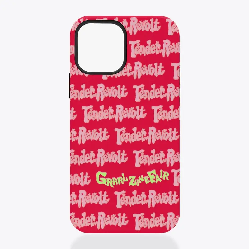 Tender Revolt iPhone Case